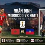 Nhận định Morocco vs Haiti World Cup 2026, trận đấu bảng C trên sân Mercedes-Benz Stadium với Achraf Hakimi và Johny Placide.